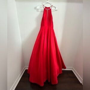 Sherri Hill Vibrant Red Formal Dress
